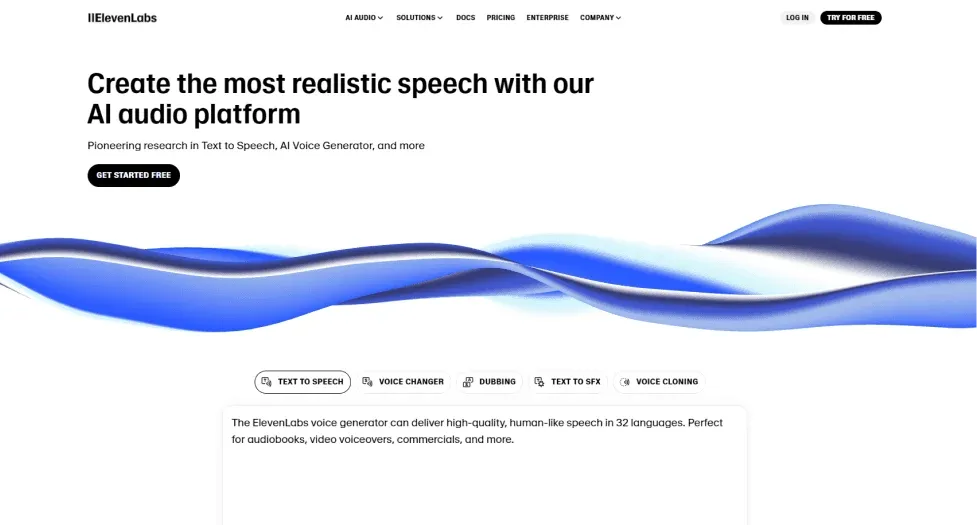 3. ElevenLabs