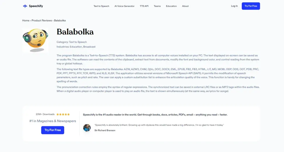 Balabolka