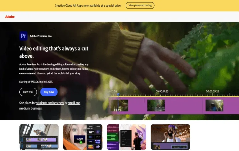 2. Adobe Premiere Pro