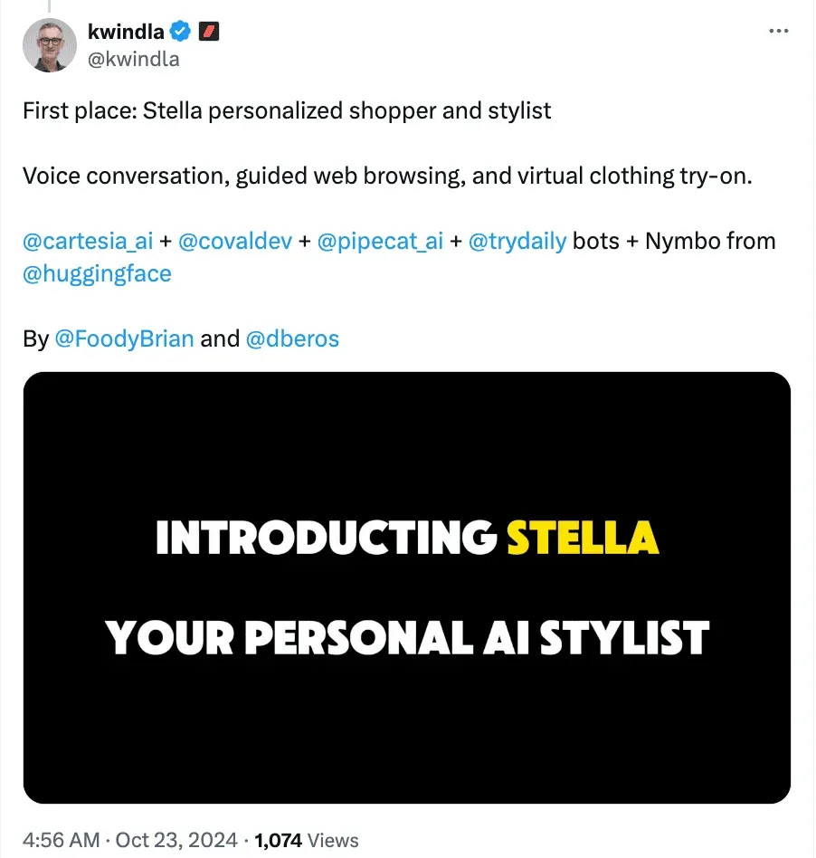🏆 First Place: Stella