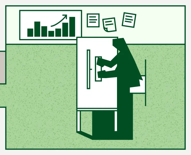Collections scene illustration