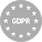 Badge RGPD (GDPR)